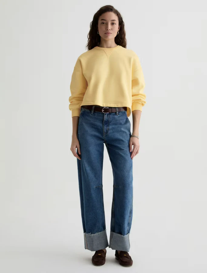 AG Jeans Roselle Cropped Pullover - Image 3