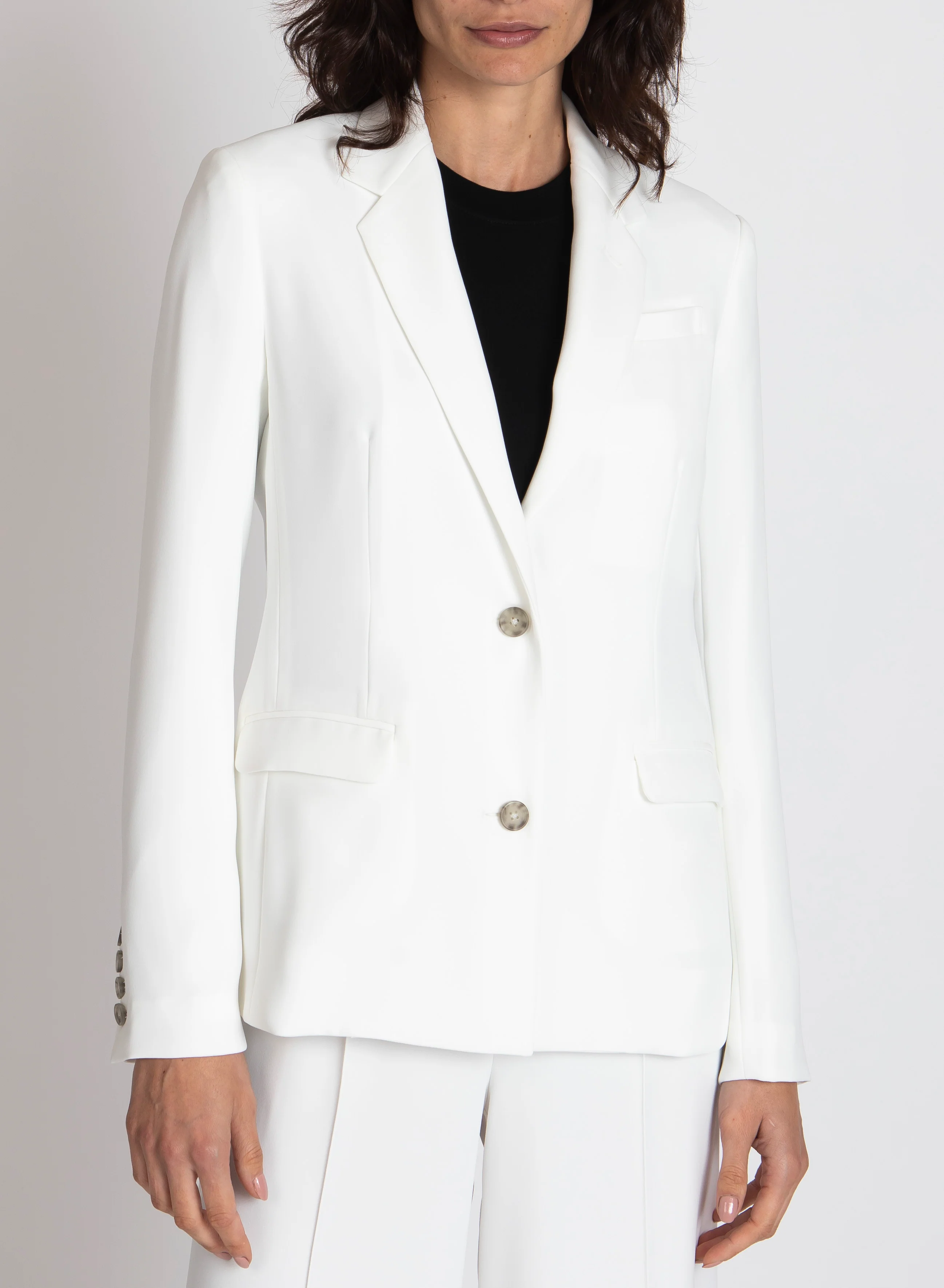 ATM Crepe Twill Soft Blazer - Final Sale