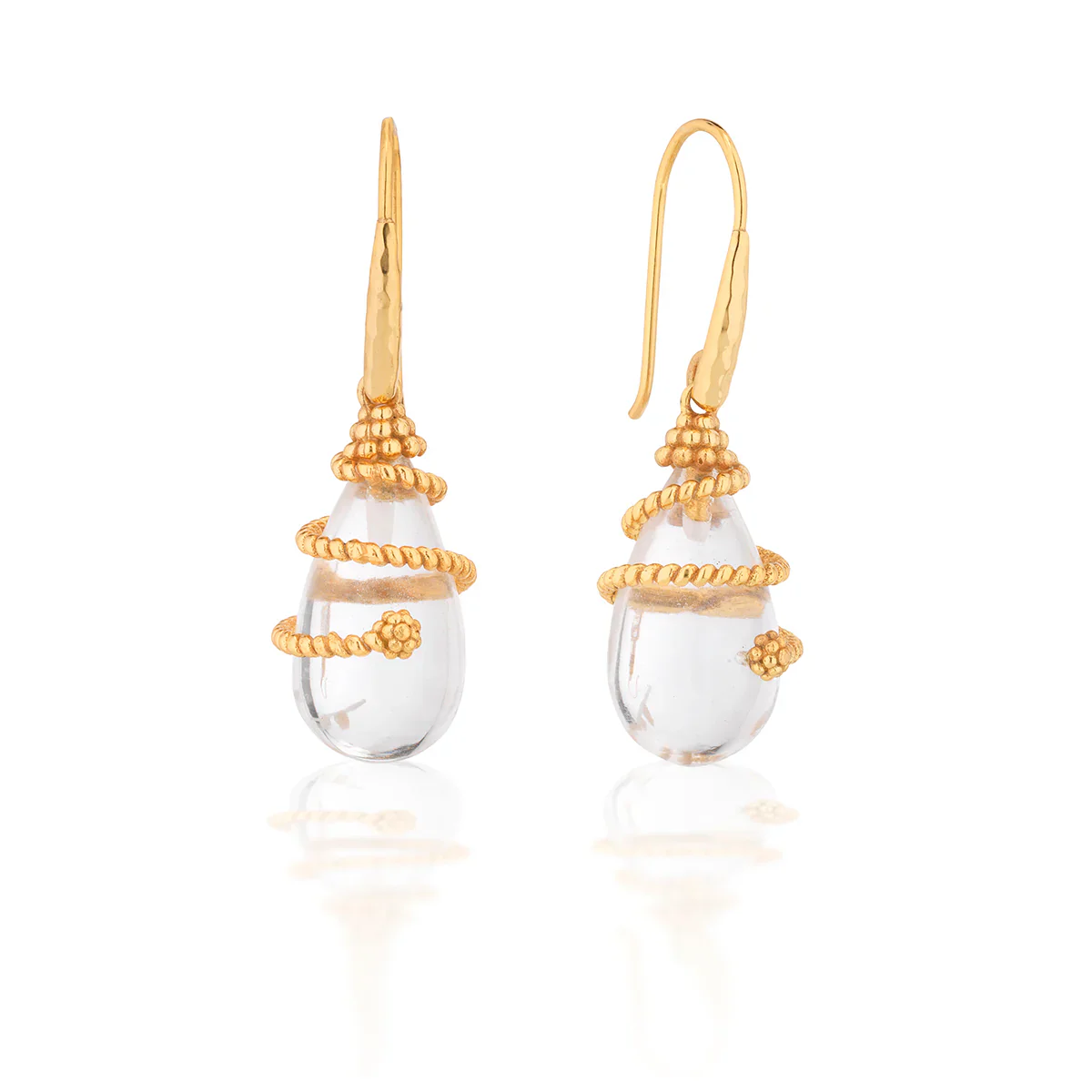 Capucine De Wulf Lily Drop Earrings
