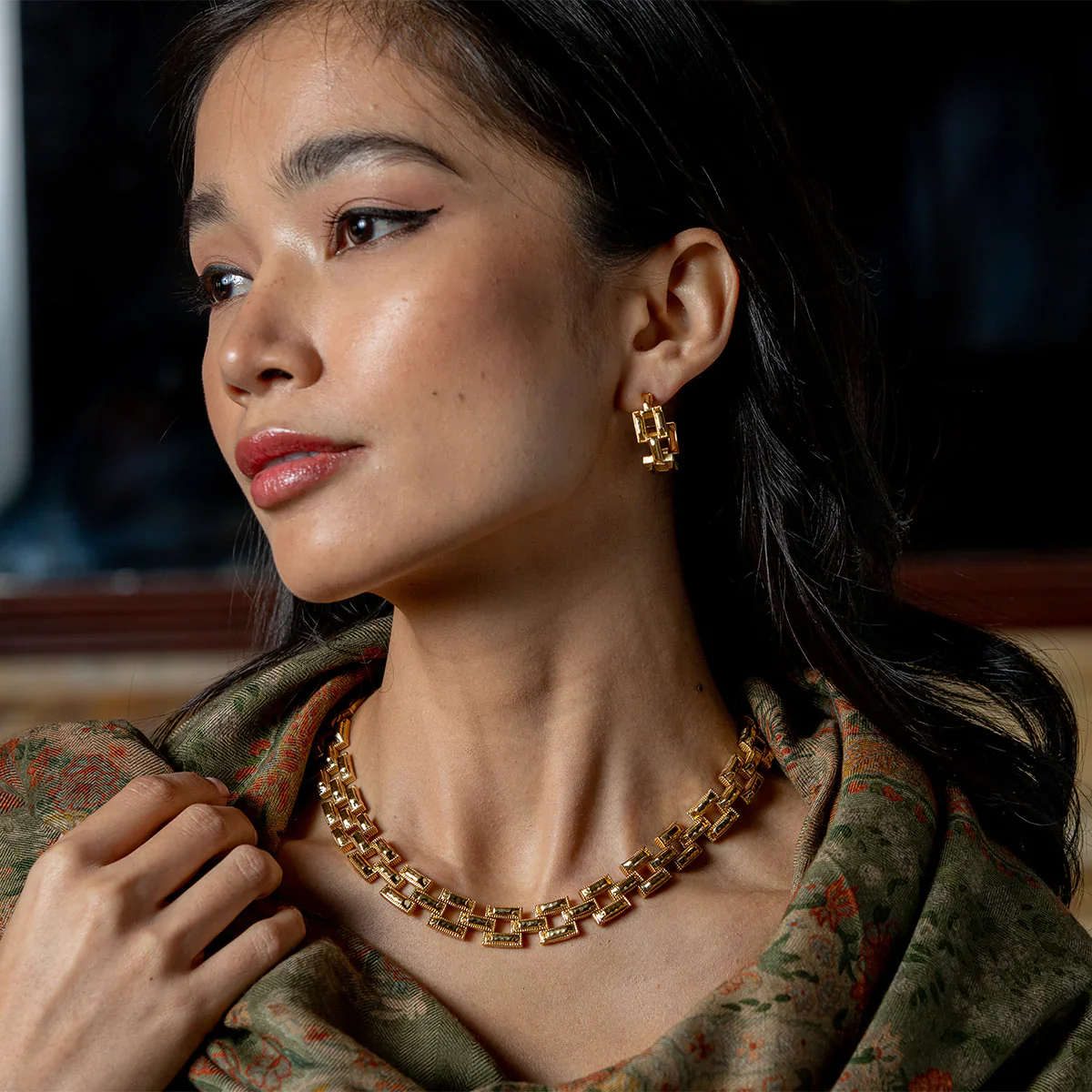 Capucine De Wulf Pathway Hoop Earrings - Image 5