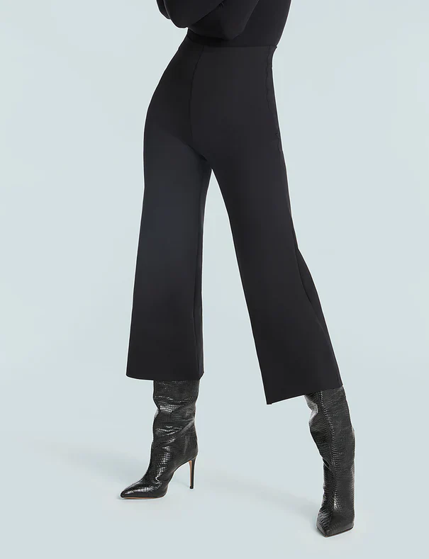 Commando Neoprene Cropped Wide Leg Pant - Image 4