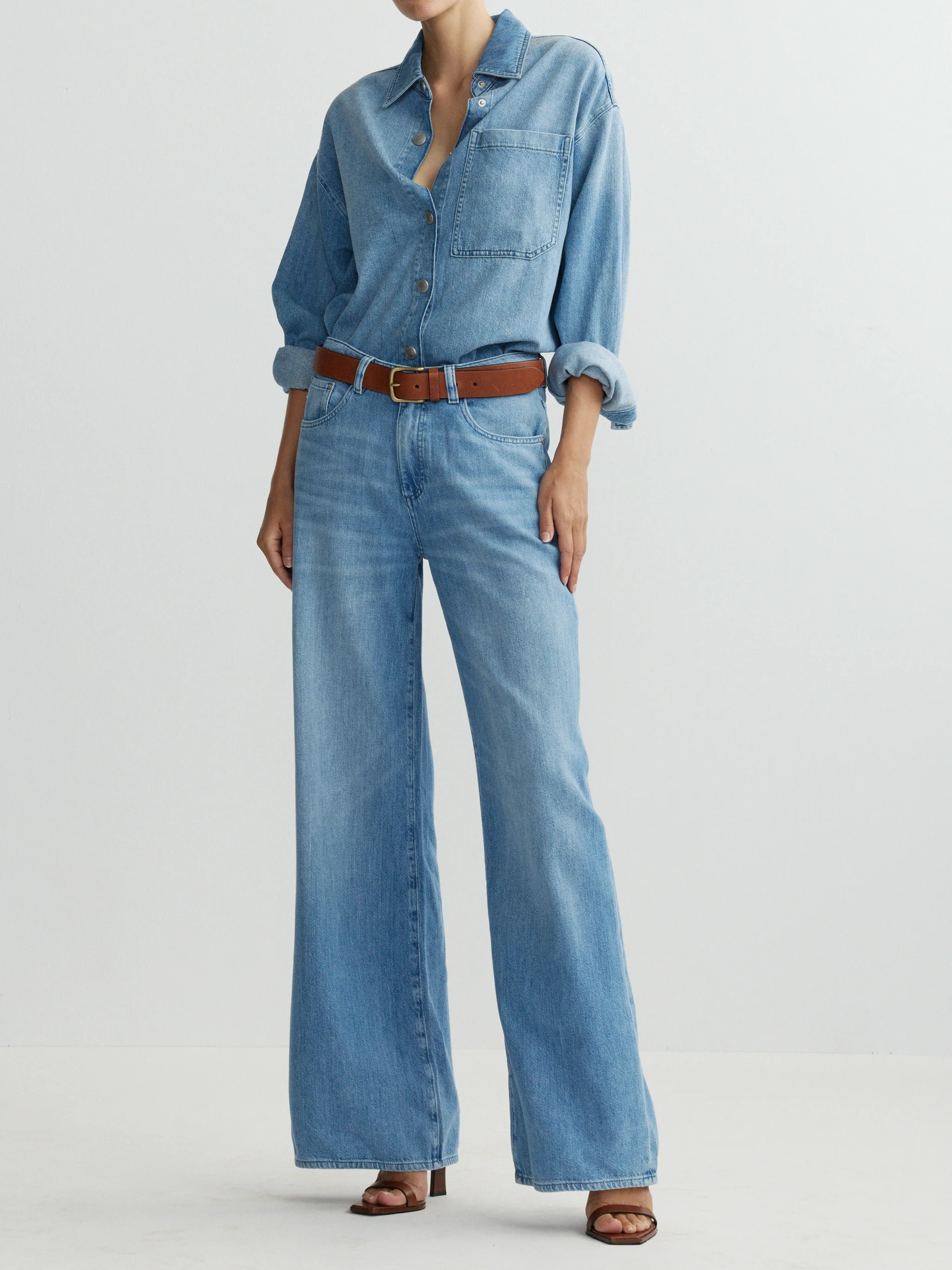 DL1961 Addison Overshirt, Riverbank - Image 2