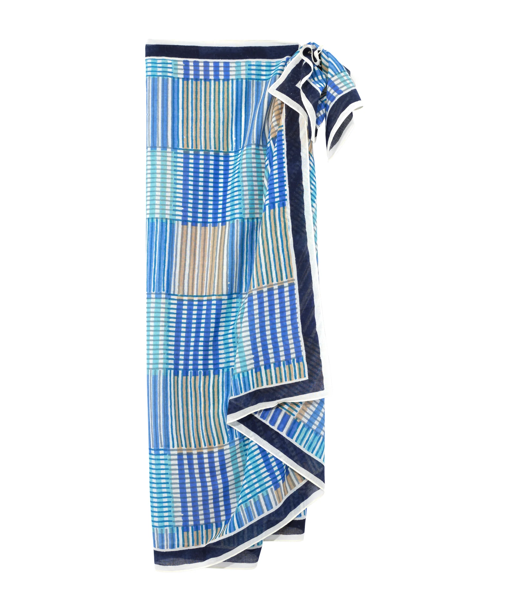 Echo Stripe Illusion Sarong and Bag - Image 2