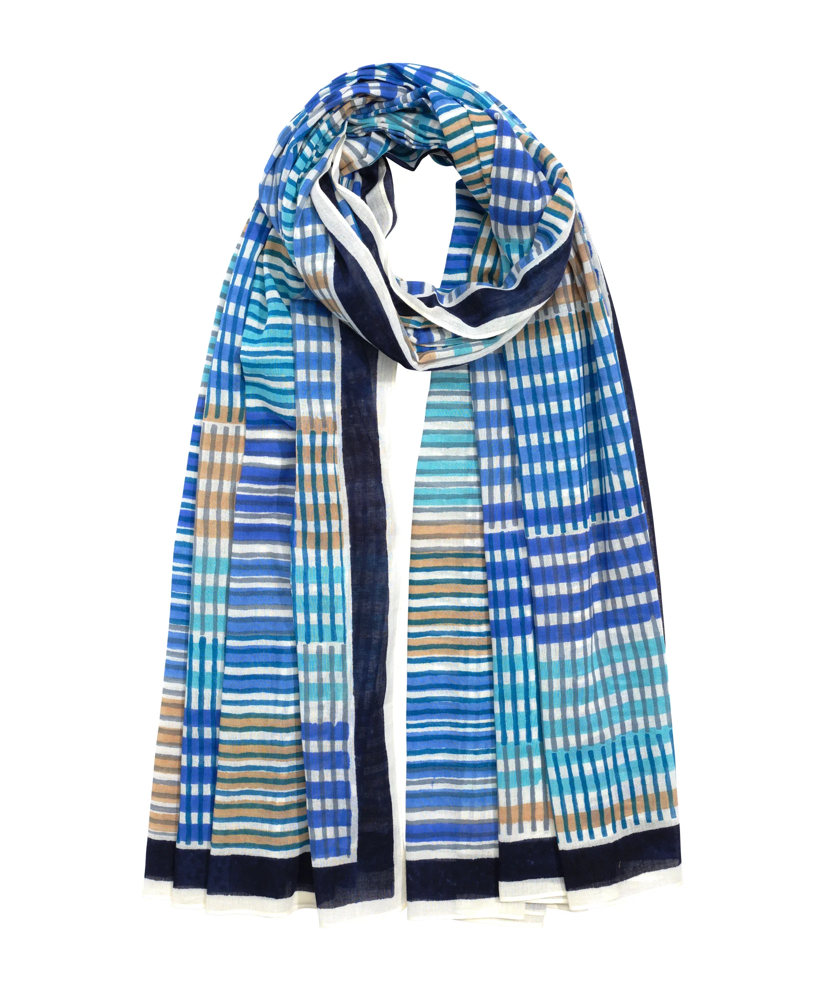 Echo Stripe Illusion Sarong and Bag - Image 3