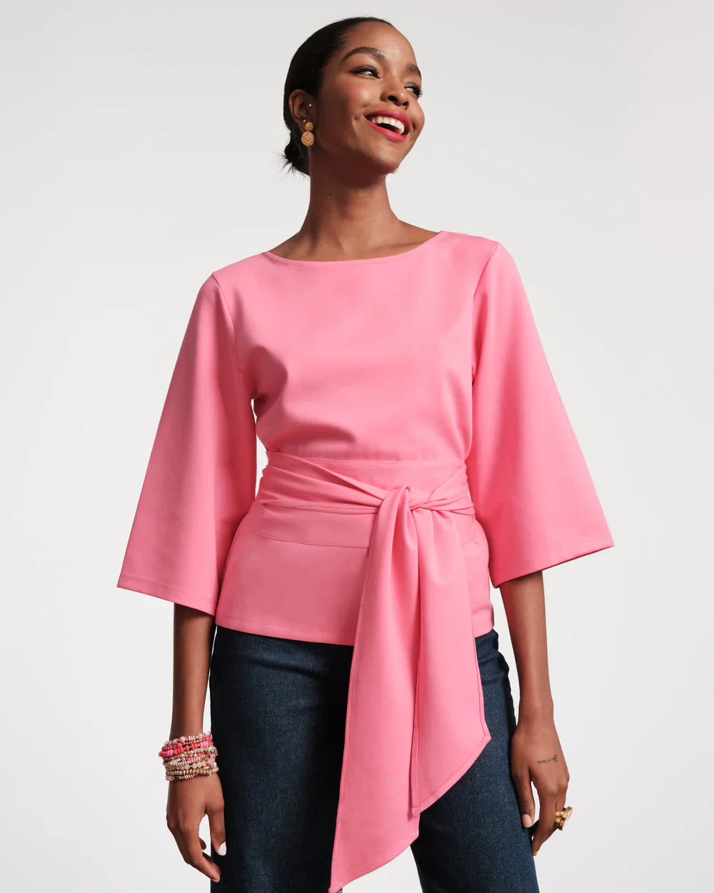 Frances Valentine Whitney Wrap Top