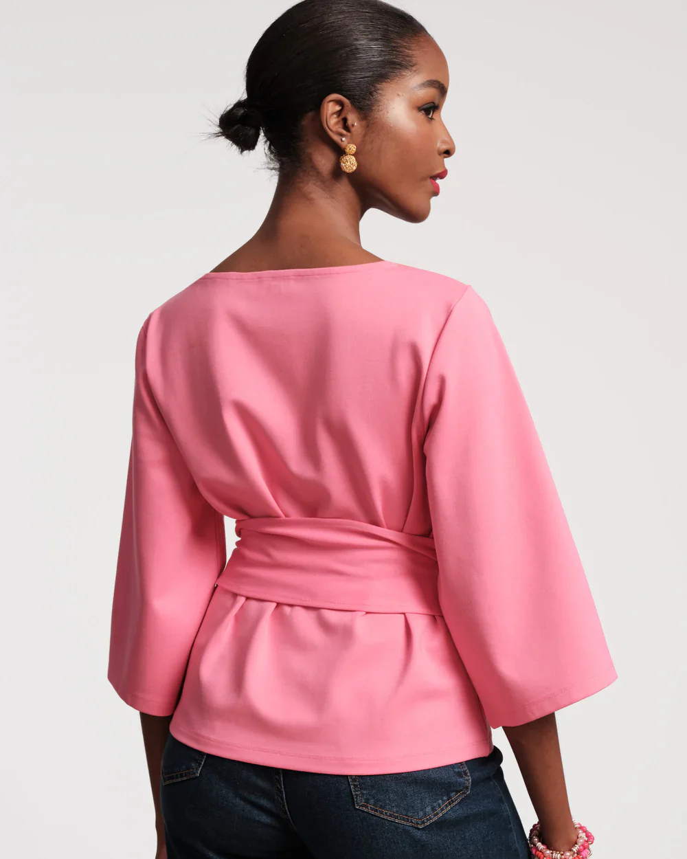 Frances Valentine Whitney Wrap Top - Image 3