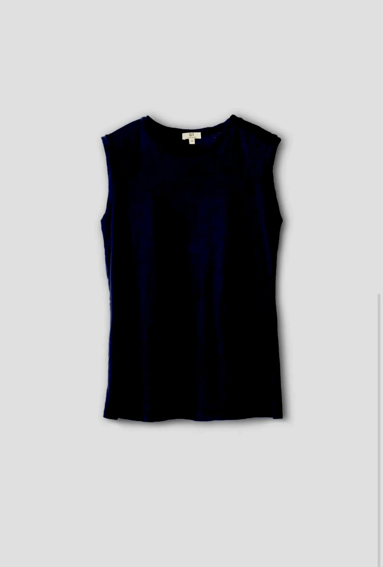G1 Goods Muscle Tank, Washed Black - Image 2