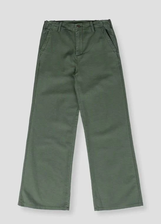 G1 Goods Wide Leg Pants, Army