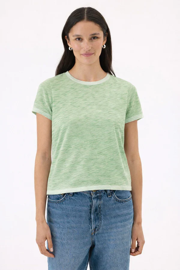 Goldie Lewinter Coastal Sunwash Andie Tee, Palm