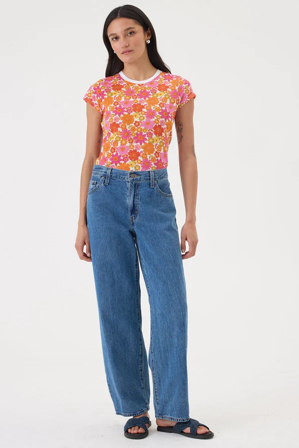Goldie Lewinter Summer Crush Ringer Tee - Image 4