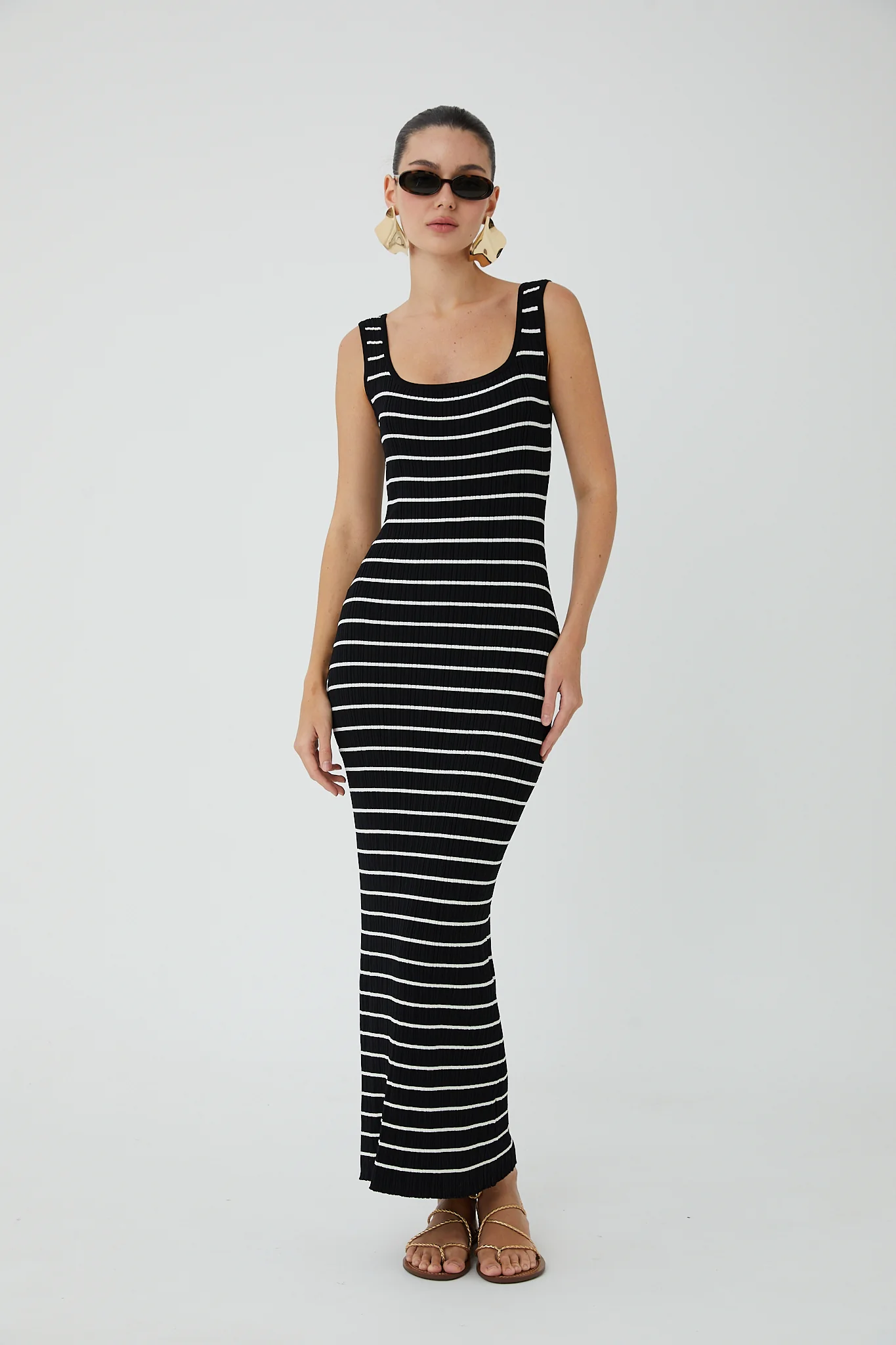 JS71 Payton Stripe Dress - Final Sale