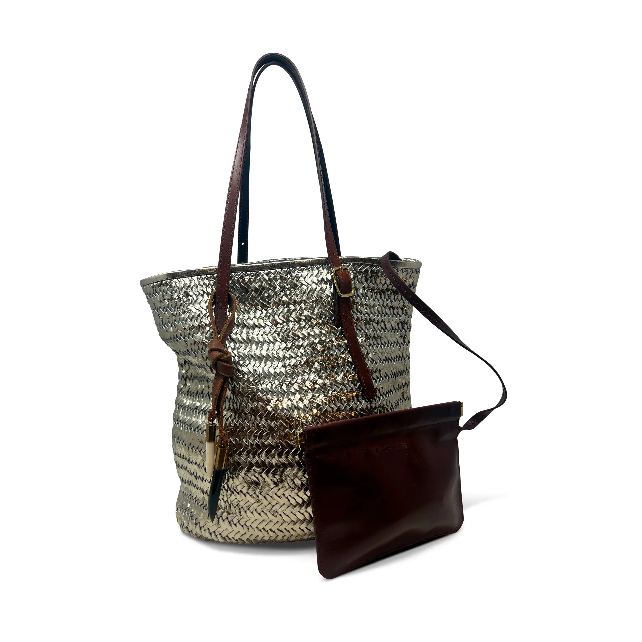 Kempton & Co Aintree Tote, Mirror Weave - Image 2