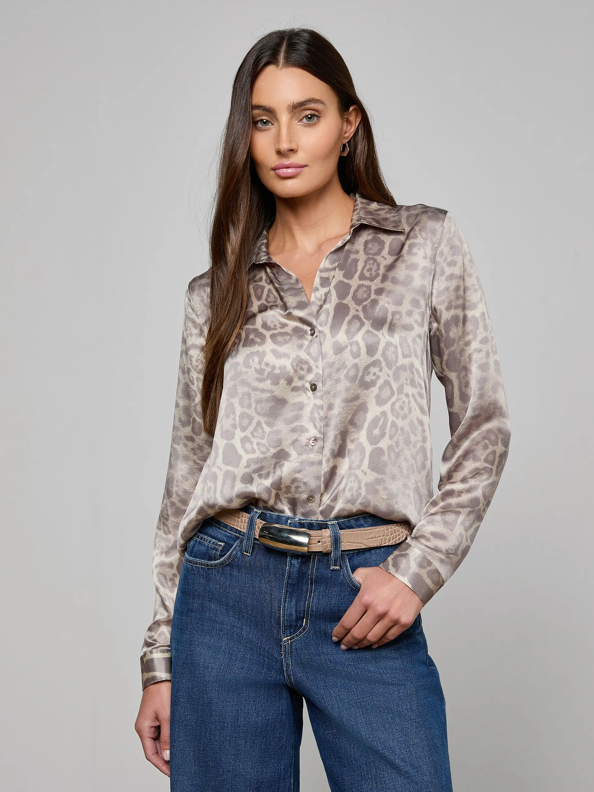 L'Agence Marlow Leather Belt - Image 3