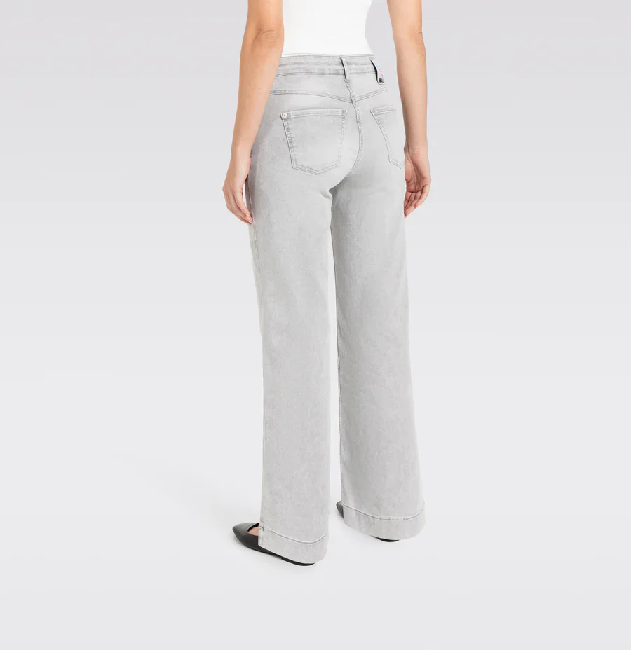 MAC Dream Wide Jean, Ash Grey Washed - Image 2