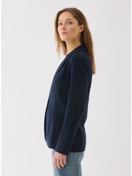 Majestic Filatures Double Face One Button Blazer - Image 2