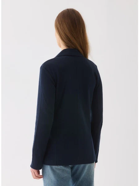 Majestic Filatures Double Face One Button Blazer - Image 4