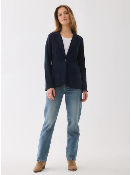 Majestic Filatures Double Face One Button Blazer - Image 5