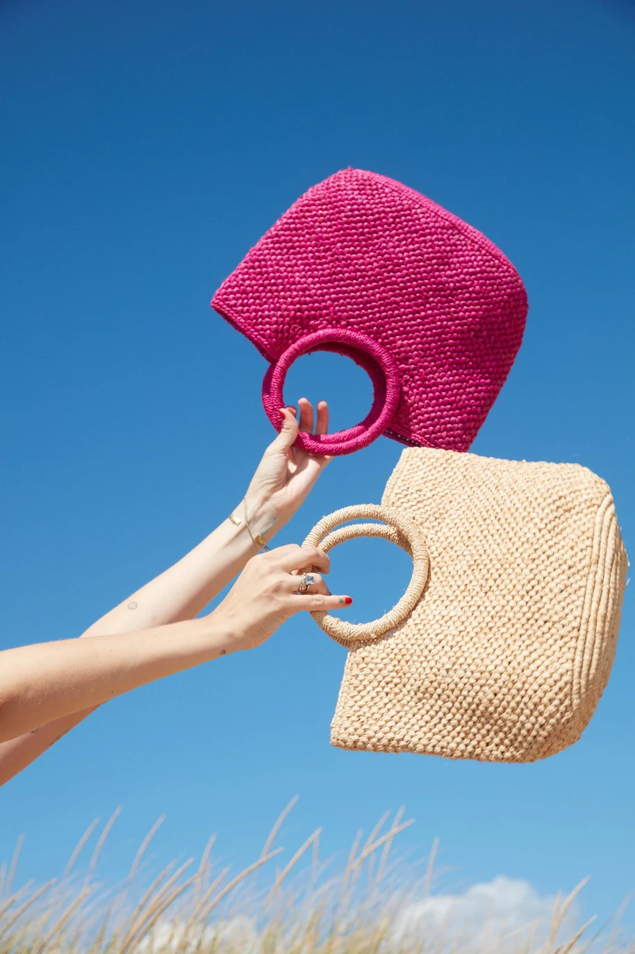 Mar Y Sol Serena Tote, Pink - Image 4