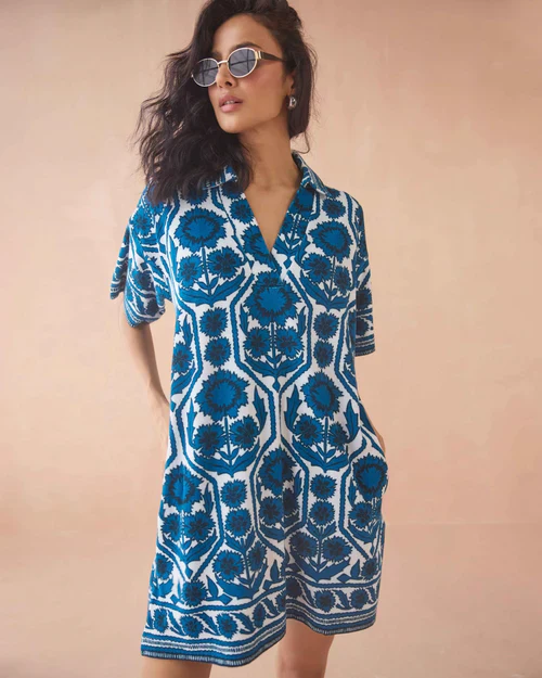 Omika Rumi Dress, Tessa Santorini - Image 3
