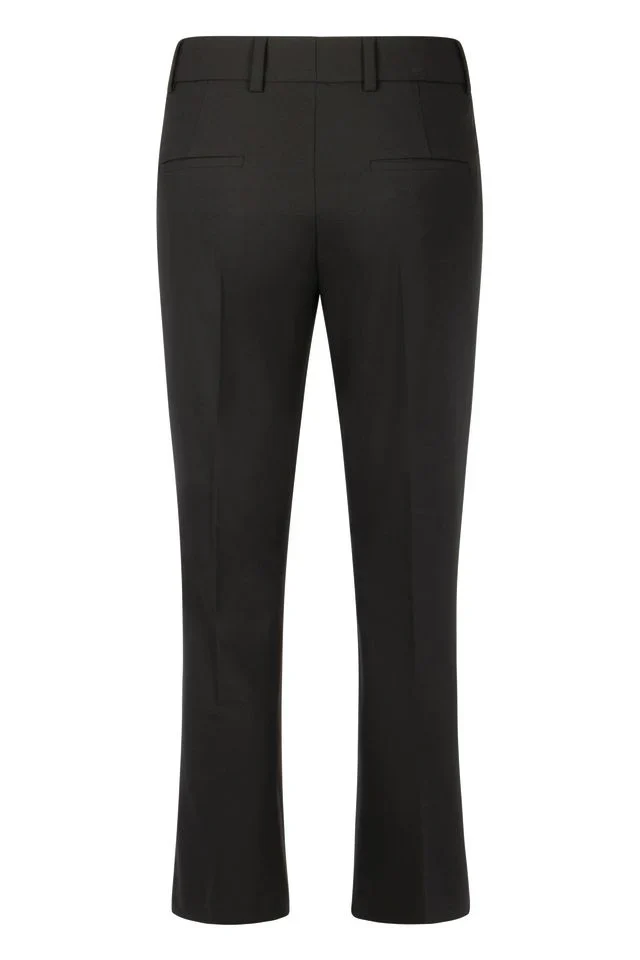 Raffaello Rossi Dora Cropped Trouser, Black - Image 3