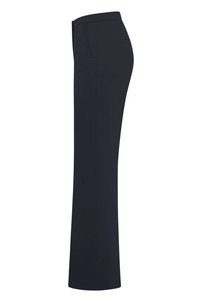 Raffaello Rossi Doro Flared Pant, Navy Blue - Image 6