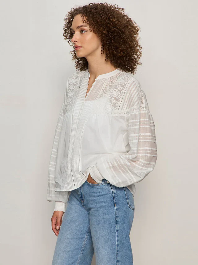 Sanctuary Adore You Embroidered Blouse - Image 3
