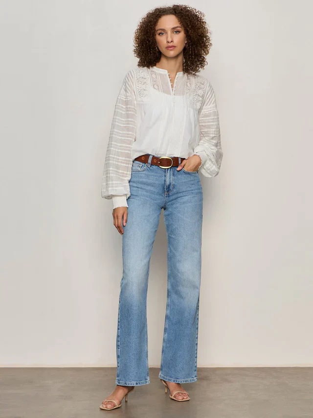 Sanctuary Adore You Embroidered Blouse - Image 5