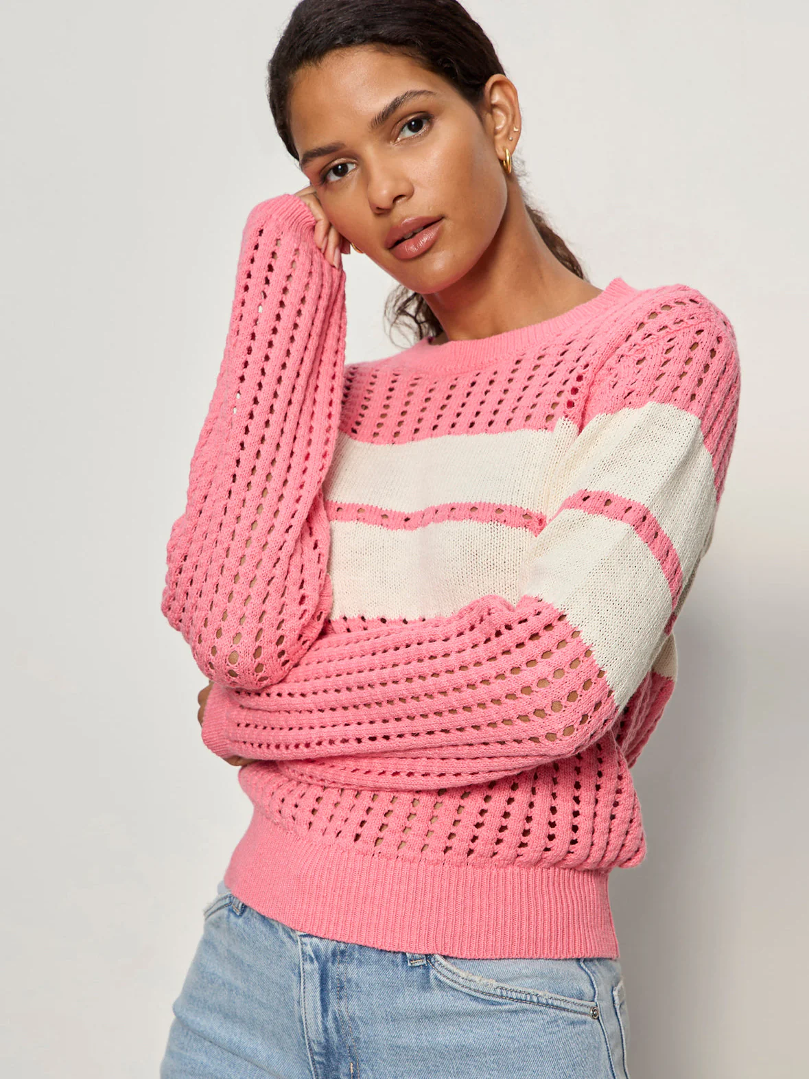 Sanctuary Sporty Openwork Popover