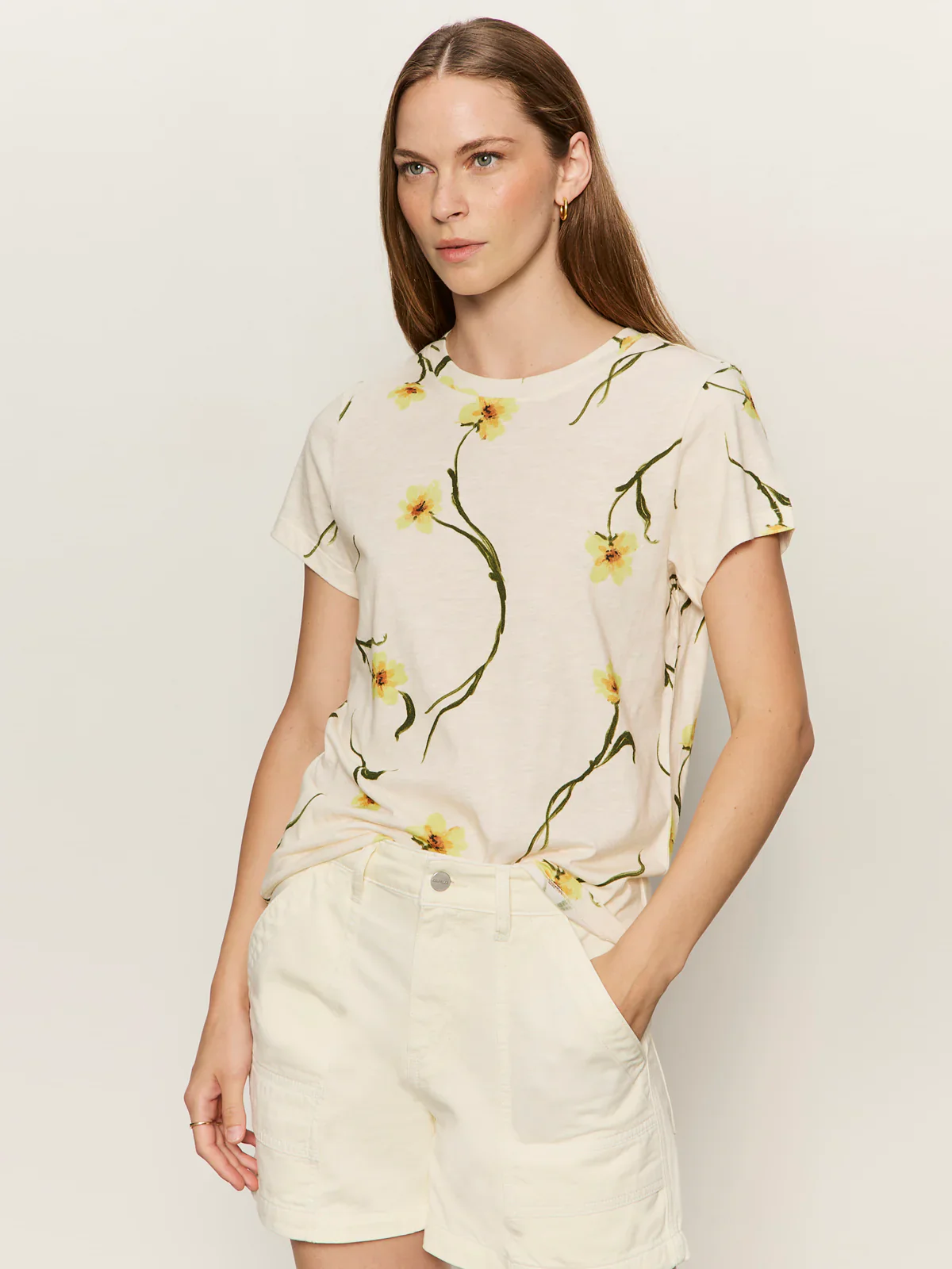 Sanctuary The Perfect Tee, Lemon Meadow