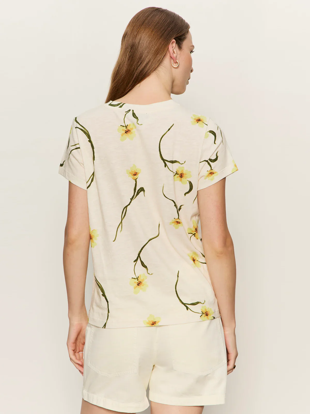Sanctuary The Perfect Tee, Lemon Meadow - Image 2