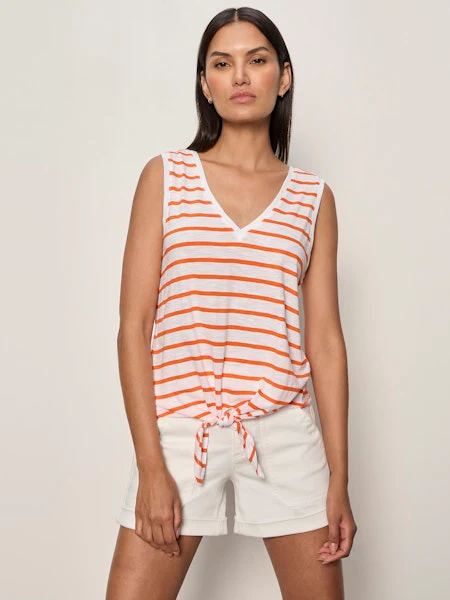 Sanctuary V Neck Tie Tank - Image 2
