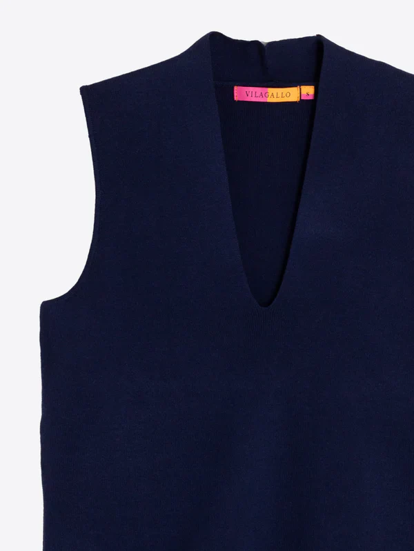 Vilagallo Punto Knit Top - Image 2